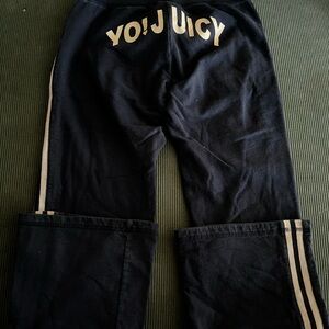 Juicy Couture Navy Blue Track Pants